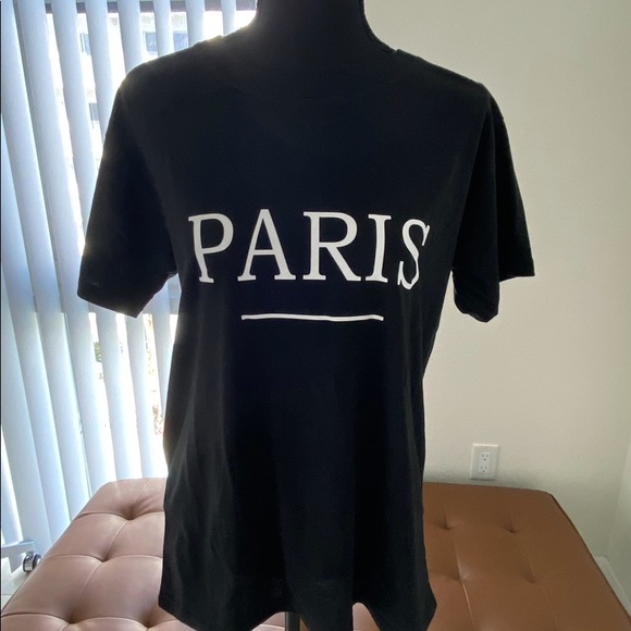 New Paris Women tshirt Casual Cotton - Picture 4 of 5